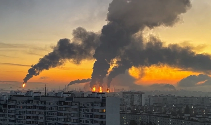 Veliki napad dronovima na Moskvu